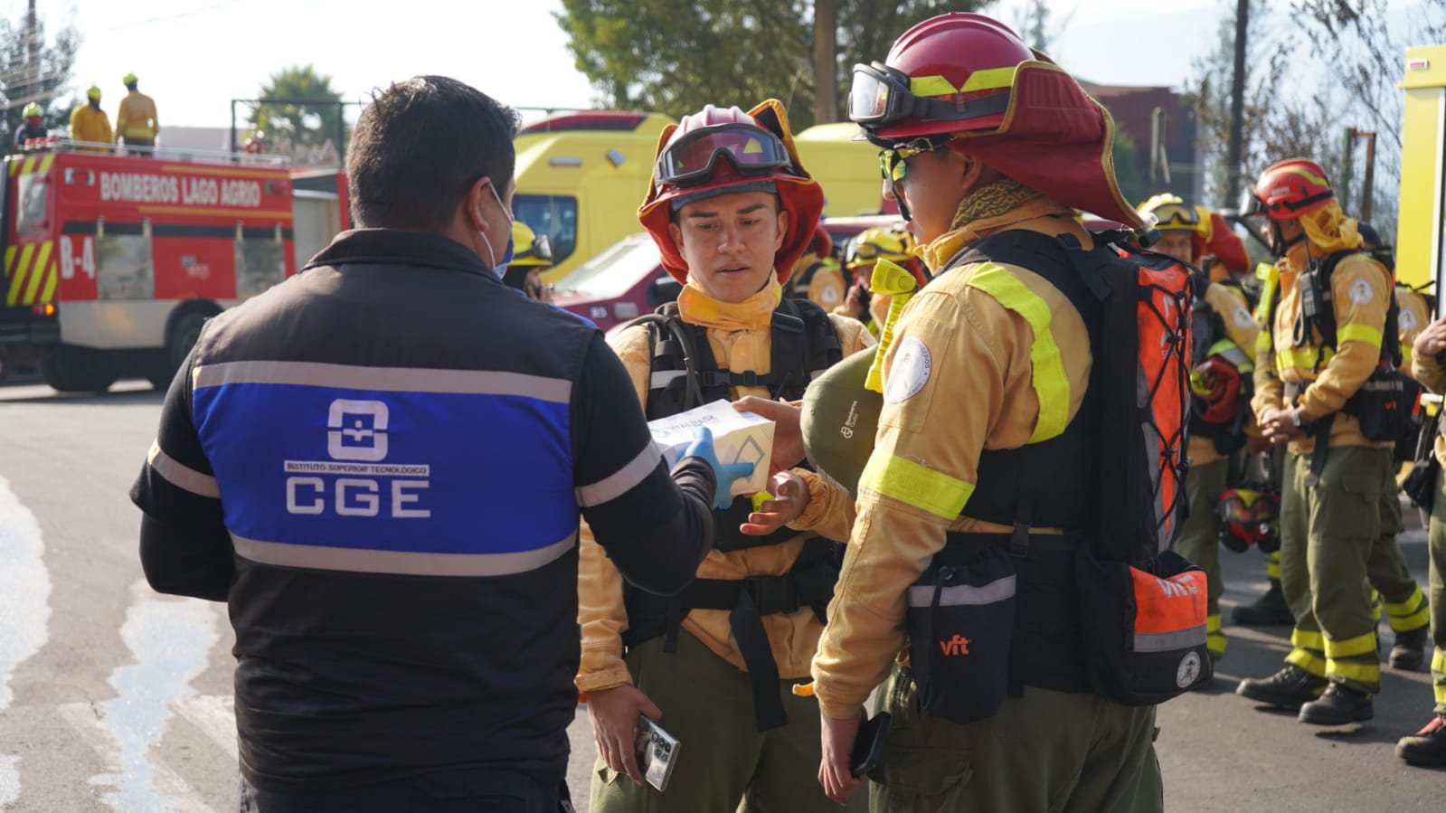 Voluntarios de Consulting Group ecuador apoyaron labores humanitarias durante incendio forestal en Quito